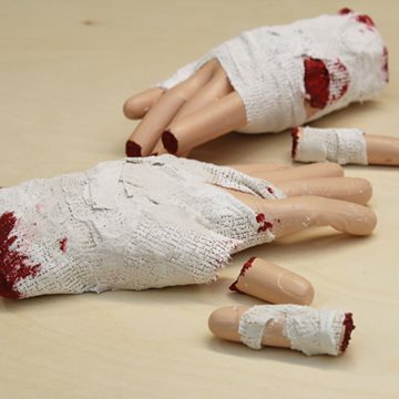 Haavoittuneet kädet